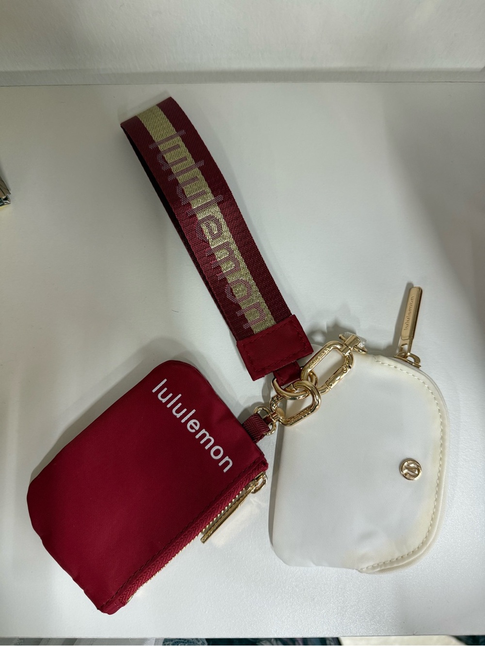 Lululemon bundle of 2 (( belt bag and dual pouch ))